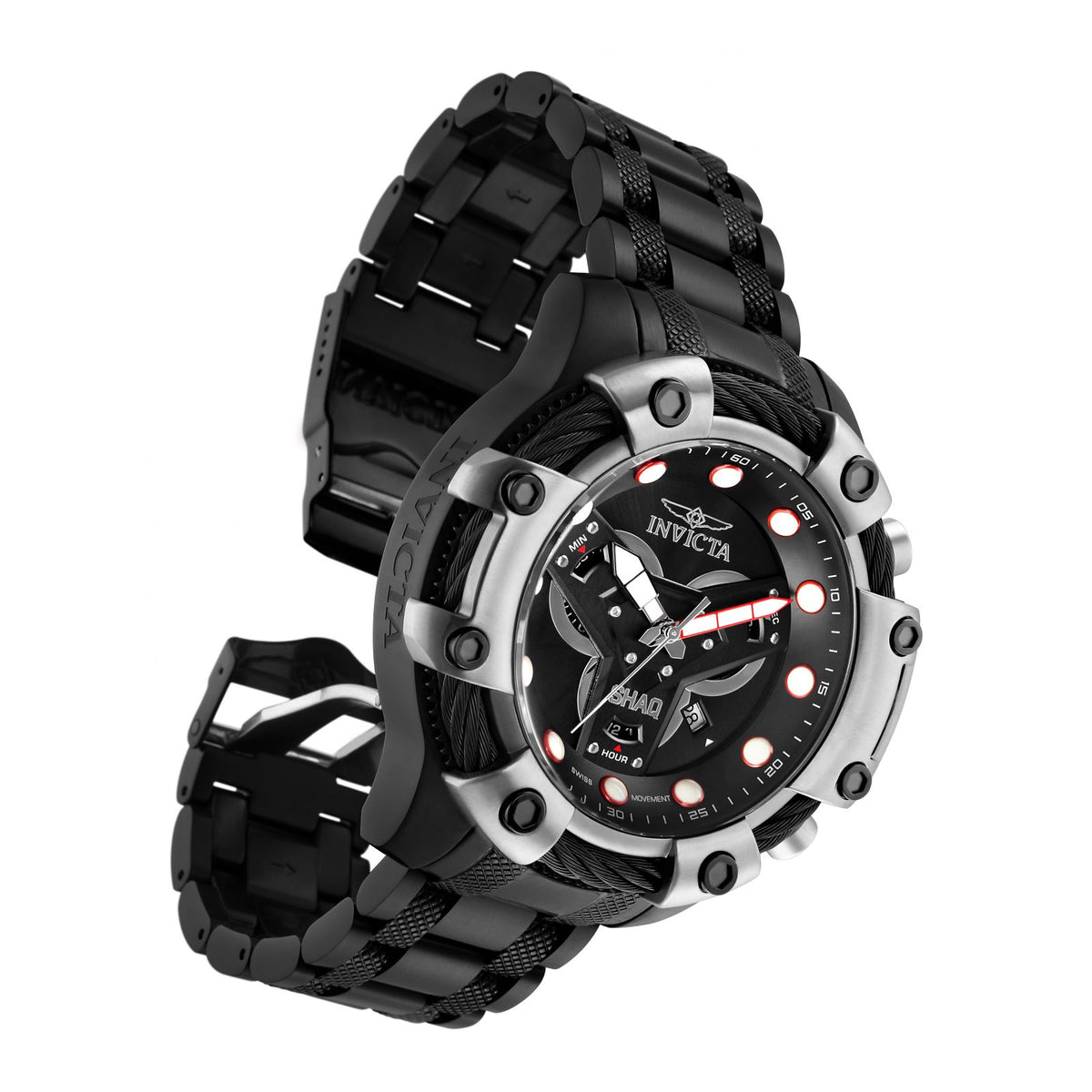 RELOJ  PARA HOMBRE INVICTA SHAQ 33656 - NEGRO