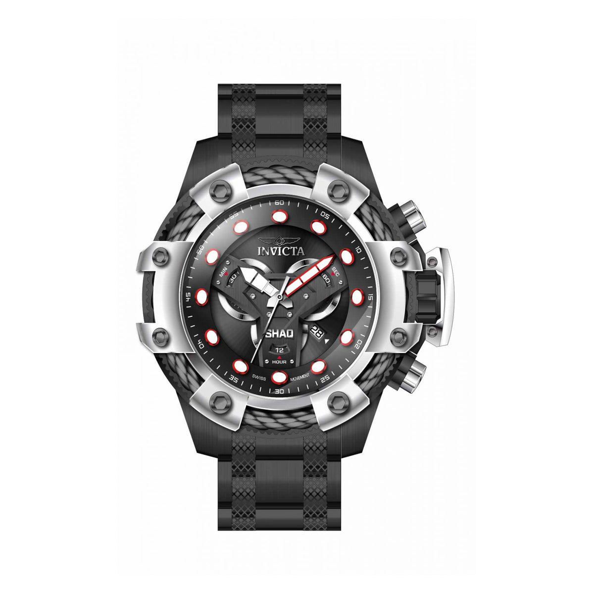 RELOJ  PARA HOMBRE INVICTA SHAQ 33656 - NEGRO