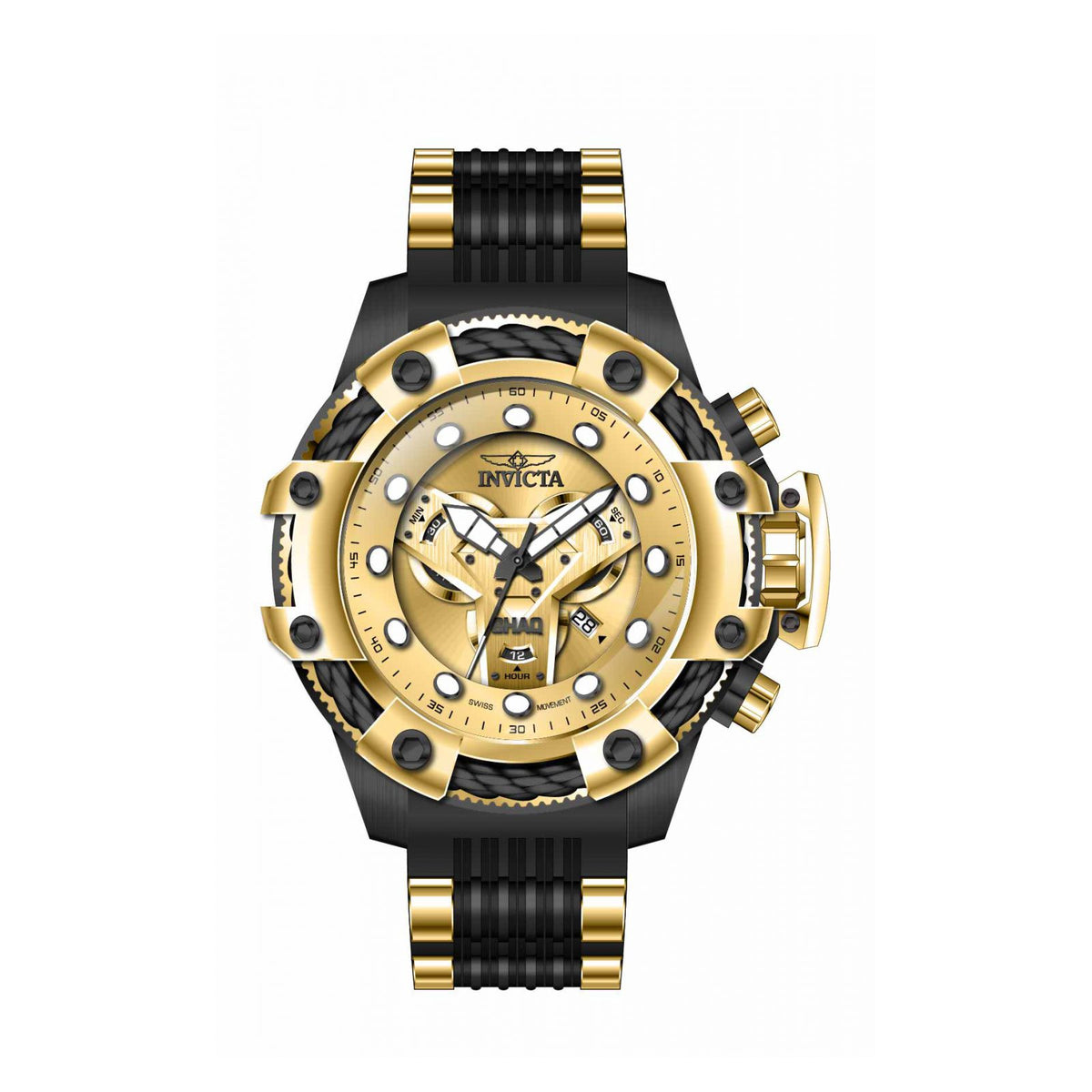 RELOJ DEPORTIVO PARA HOMBRE INVICTA SHAQ 33669 - NEGRO