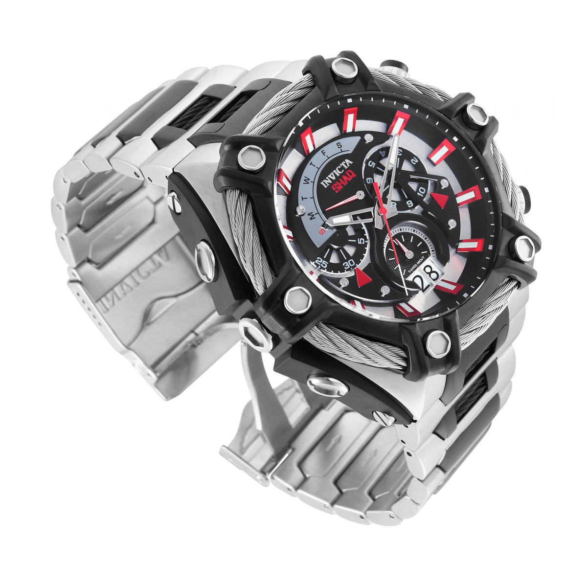 RELOJ  PARA HOMBRE INVICTA SHAQ 33680 - PLATEADO