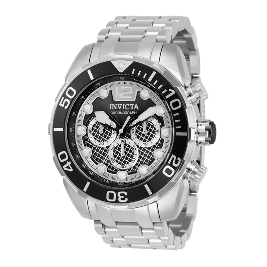 RELOJ  PARA HOMBRE INVICTA PRO DIVER 33827 - NEGRO, PLATA