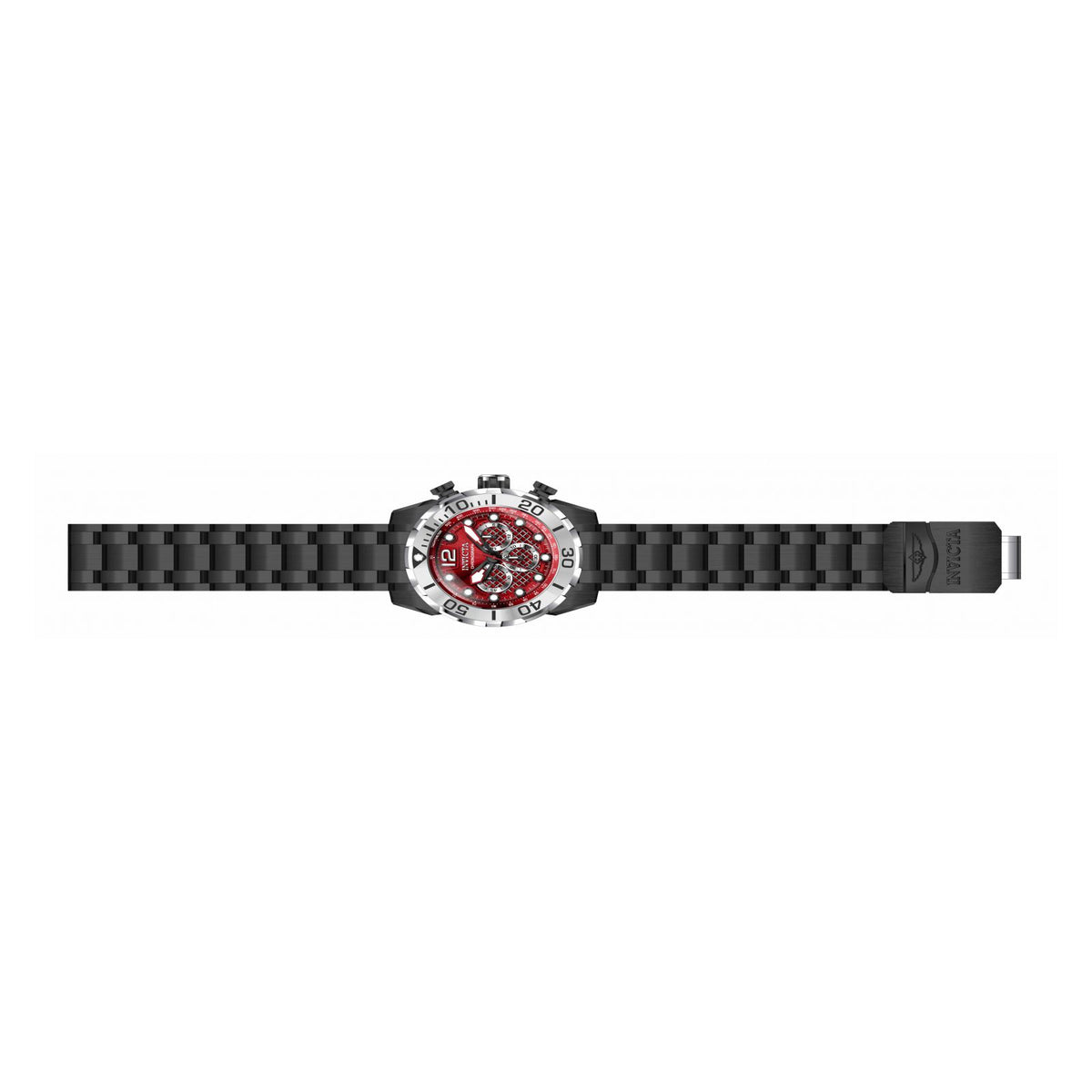 RELOJ  PARA HOMBRE INVICTA PRO DIVER 33833 - ROJO, PLATA