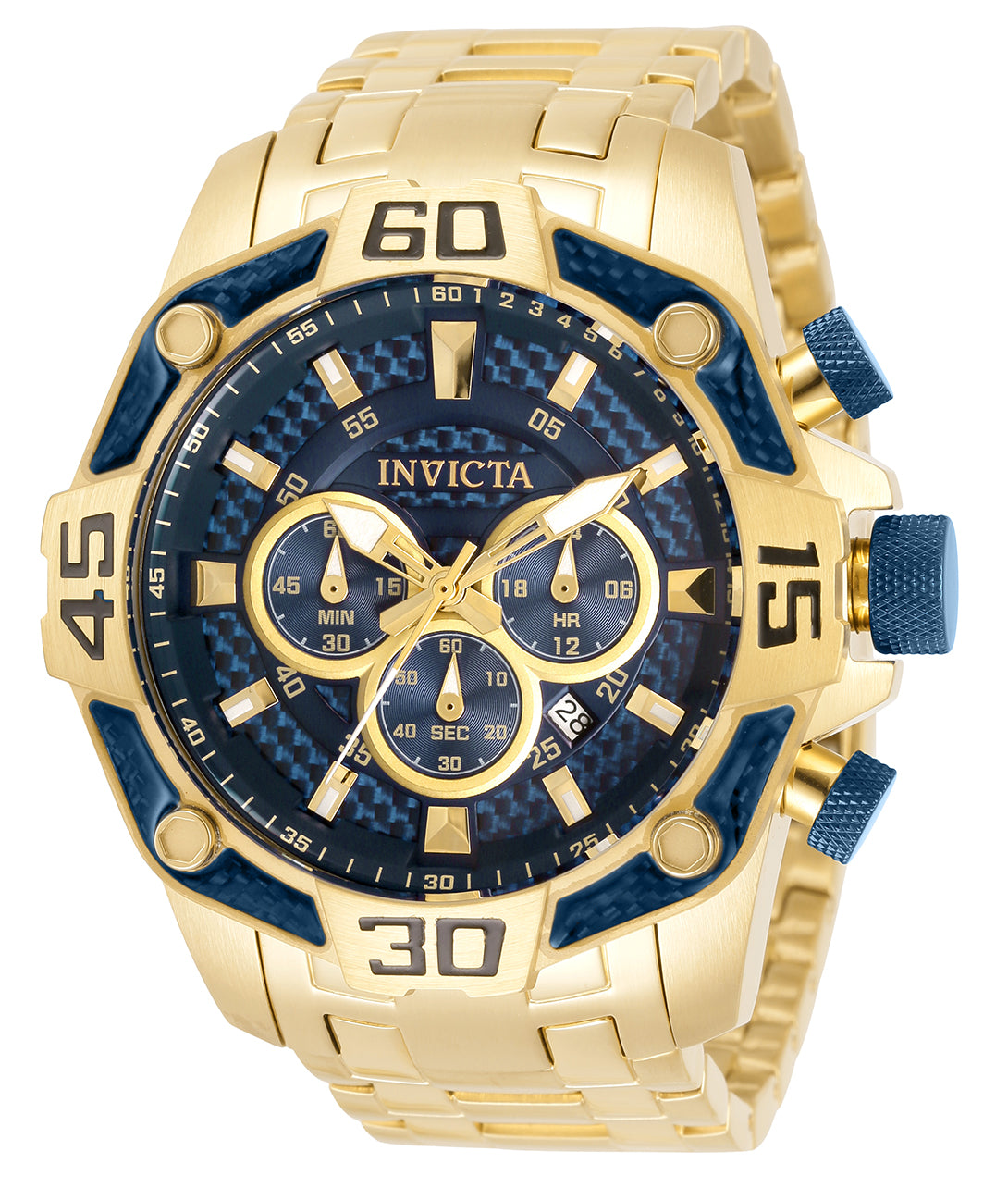 RELOJ  PARA HOMBRE INVICTA PRO DIVER 33846 - ORO