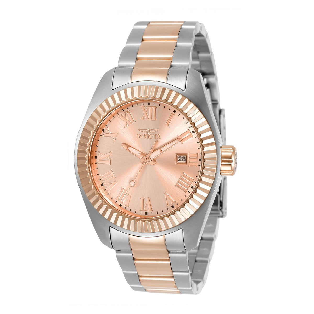 RELOJ  PARA MUJER INVICTA ANGEL 33931 - ORO ROSA