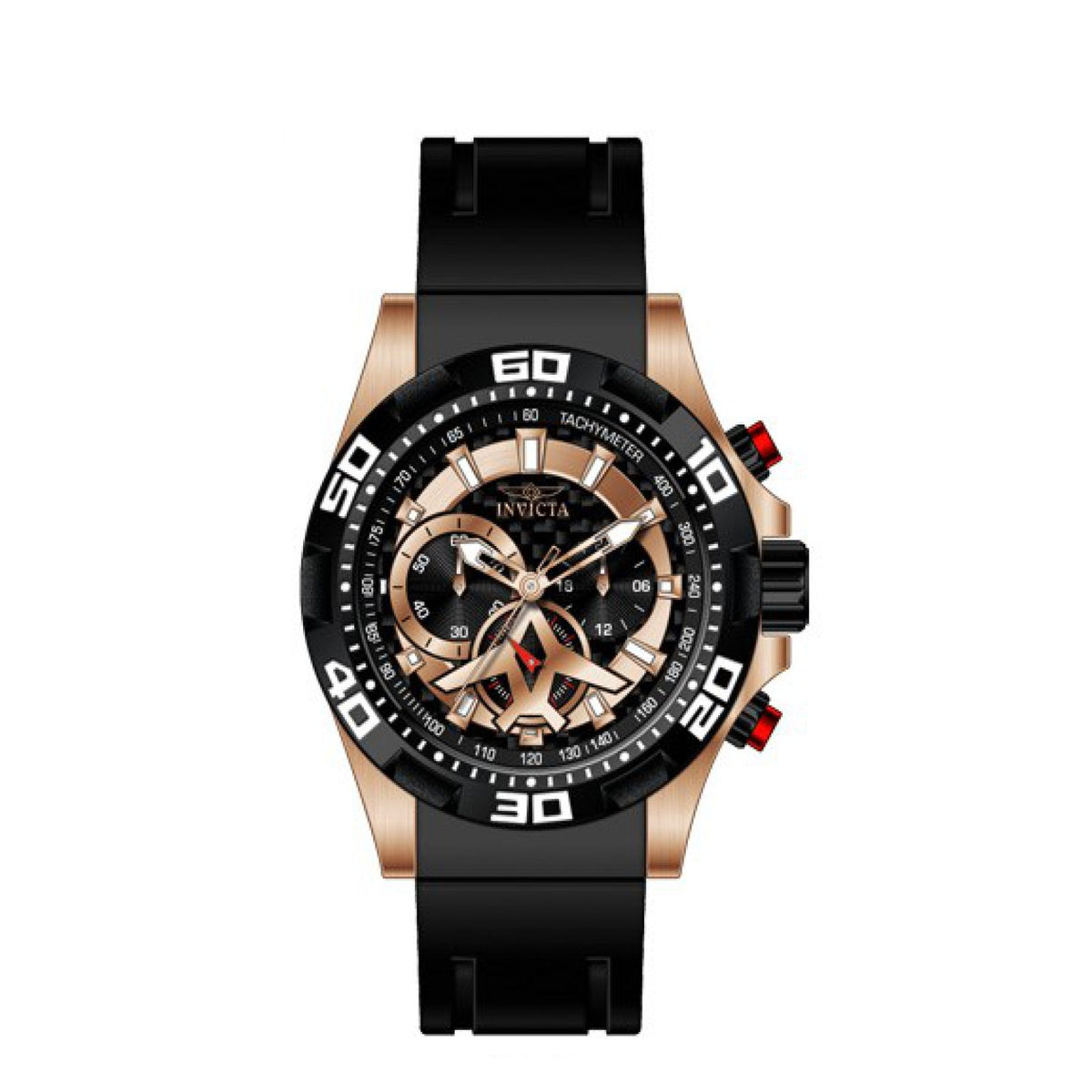 RELOJ DEPORTIVO PARA HOMBRE INVICTA AVIATOR 33940 - NEGRO