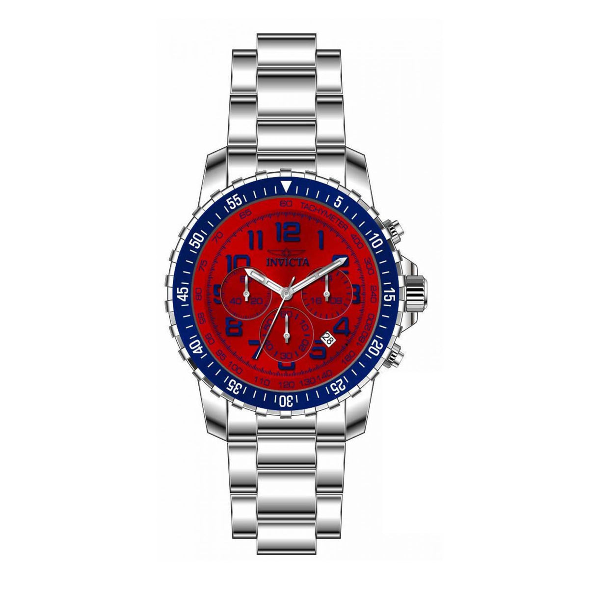 RELOJ CLÁSICO PARA HOMBRE INVICTA SPECIALTY 34007 - PLATEADO