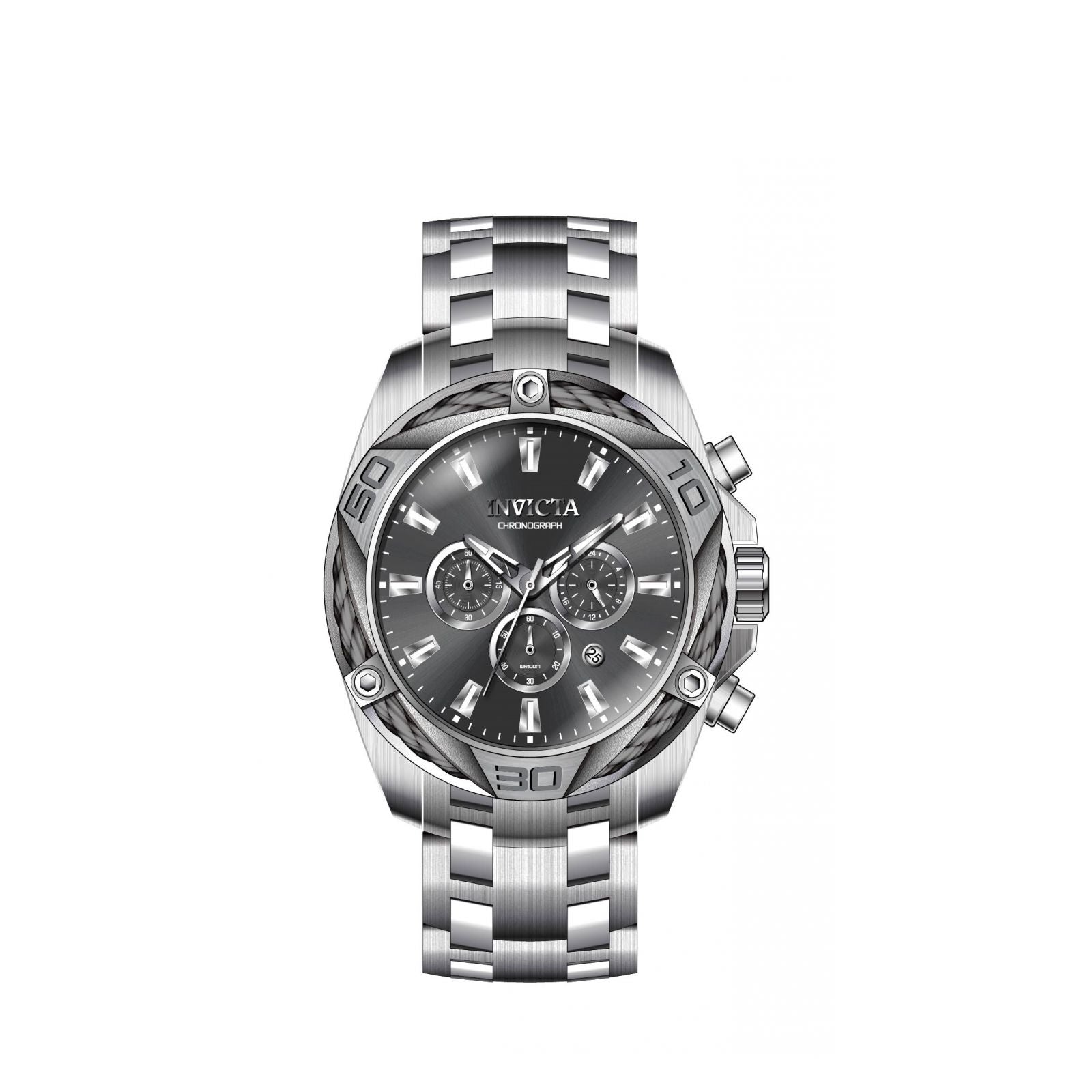 RELOJ  PARA HOMBRE INVICTA BOLT 34118 - PLATEADO