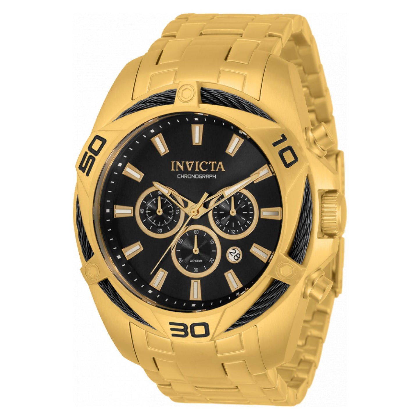 RELOJ  PARA HOMBRE INVICTA BOLT 34119 - DORADO