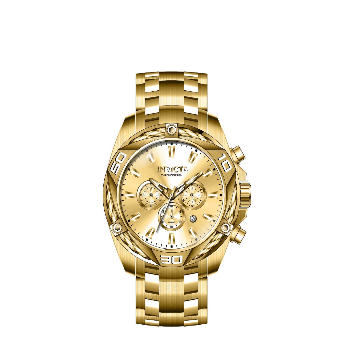 RELOJ  PARA HOMBRE INVICTA BOLT 34123 - ORO