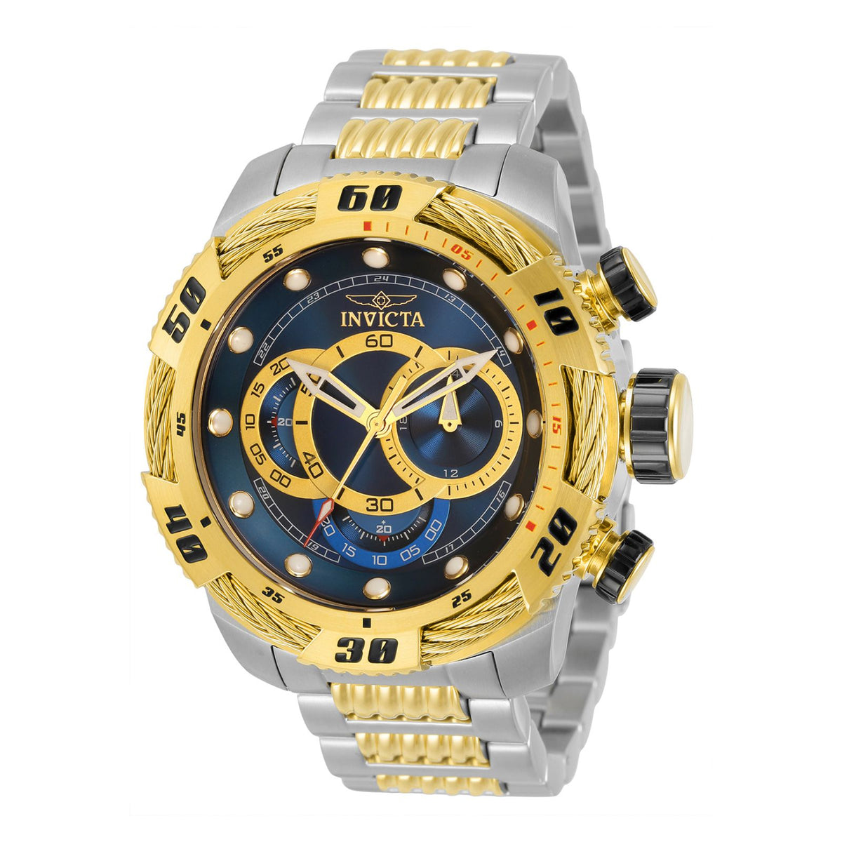 RELOJ  PARA HOMBRE INVICTA SPEEDWAY 34160 - ACERO, ORO