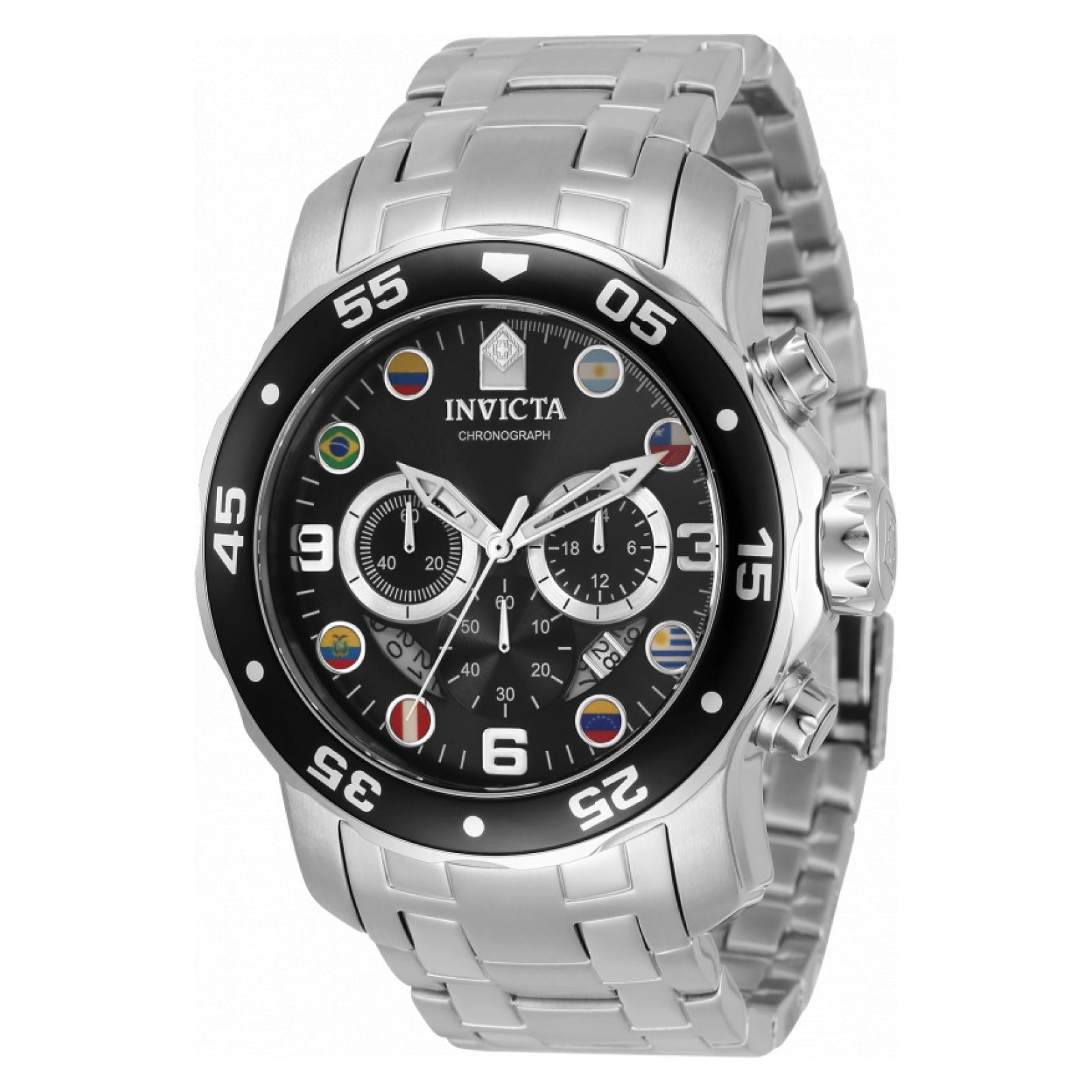 RELOJ  PARA HOMBRE INVICTA PRO DIVER 34288 - PLATEADO