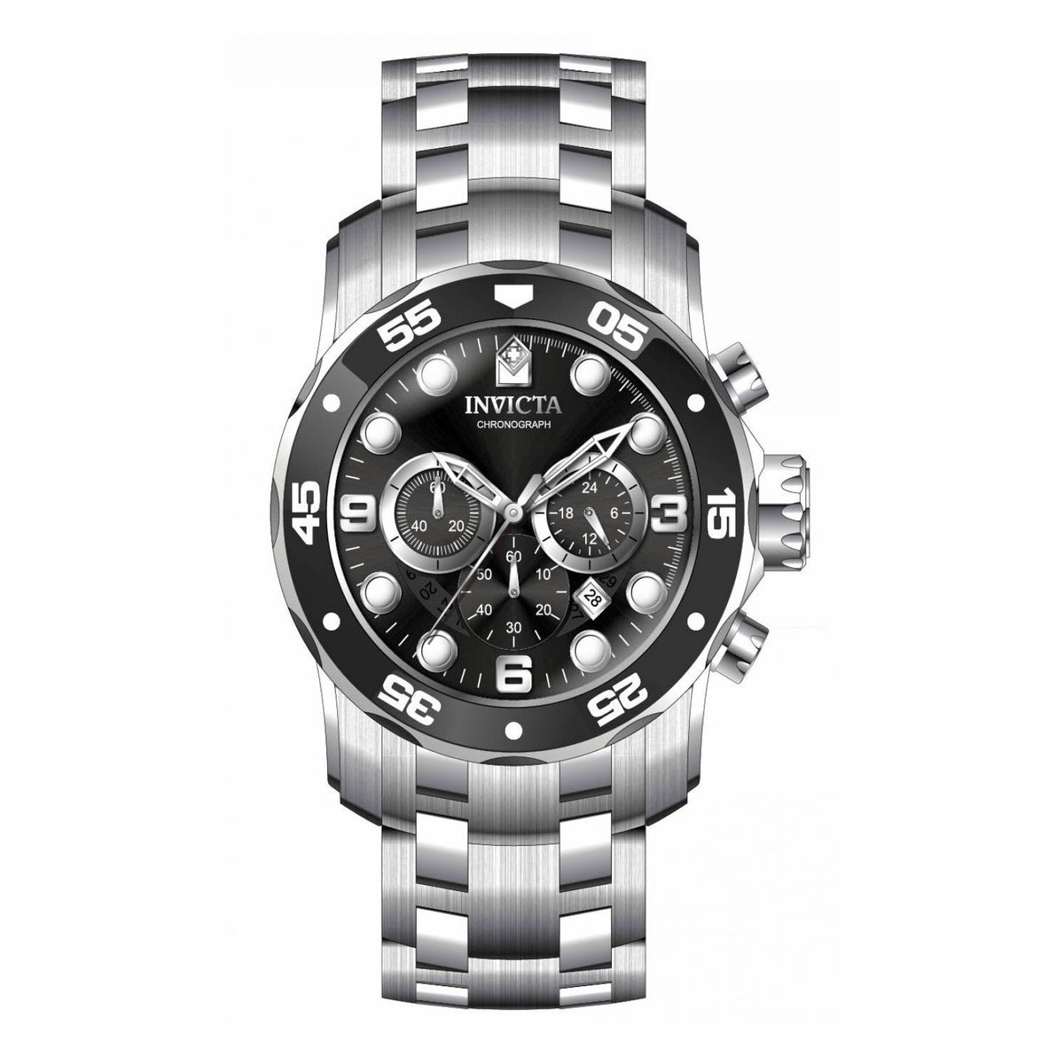 RELOJ  PARA HOMBRE INVICTA PRO DIVER 34665 - PLATEADO