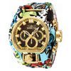 RELOJ  PARA HOMBRE INVICTA BOLT 34719 - CHAPADO EN AGUAMARINA, DORADO.