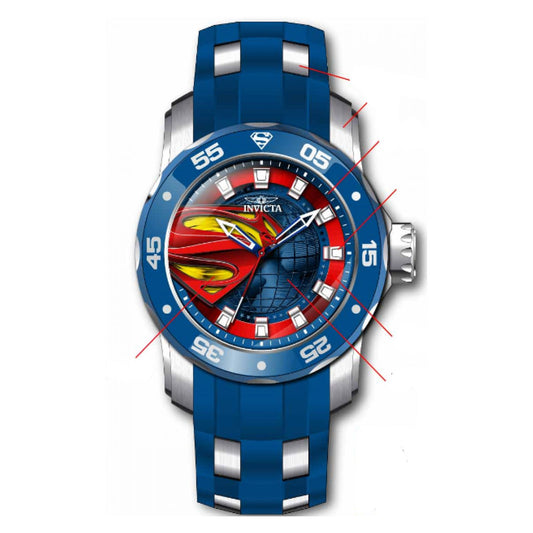 RELOJ SUPERHOMBRE PARA HOMBRE INVICTA DC COMICS 34745 - AZUL