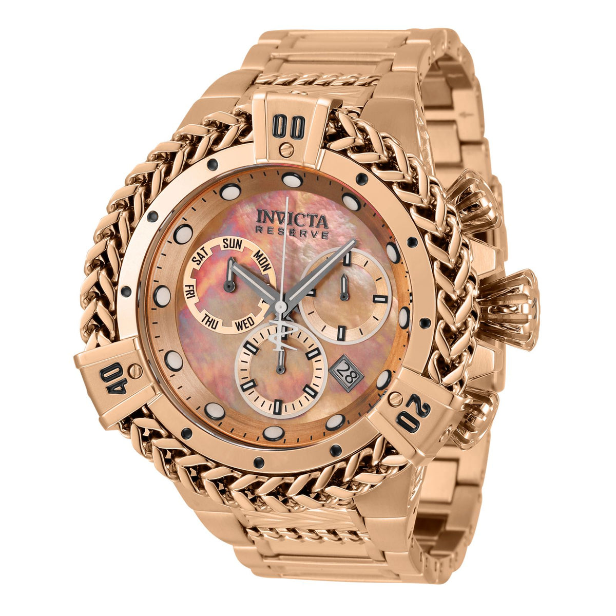 RELOJ  PARA HOMBRE INVICTA RESERVE 34838 - ORO ROSA