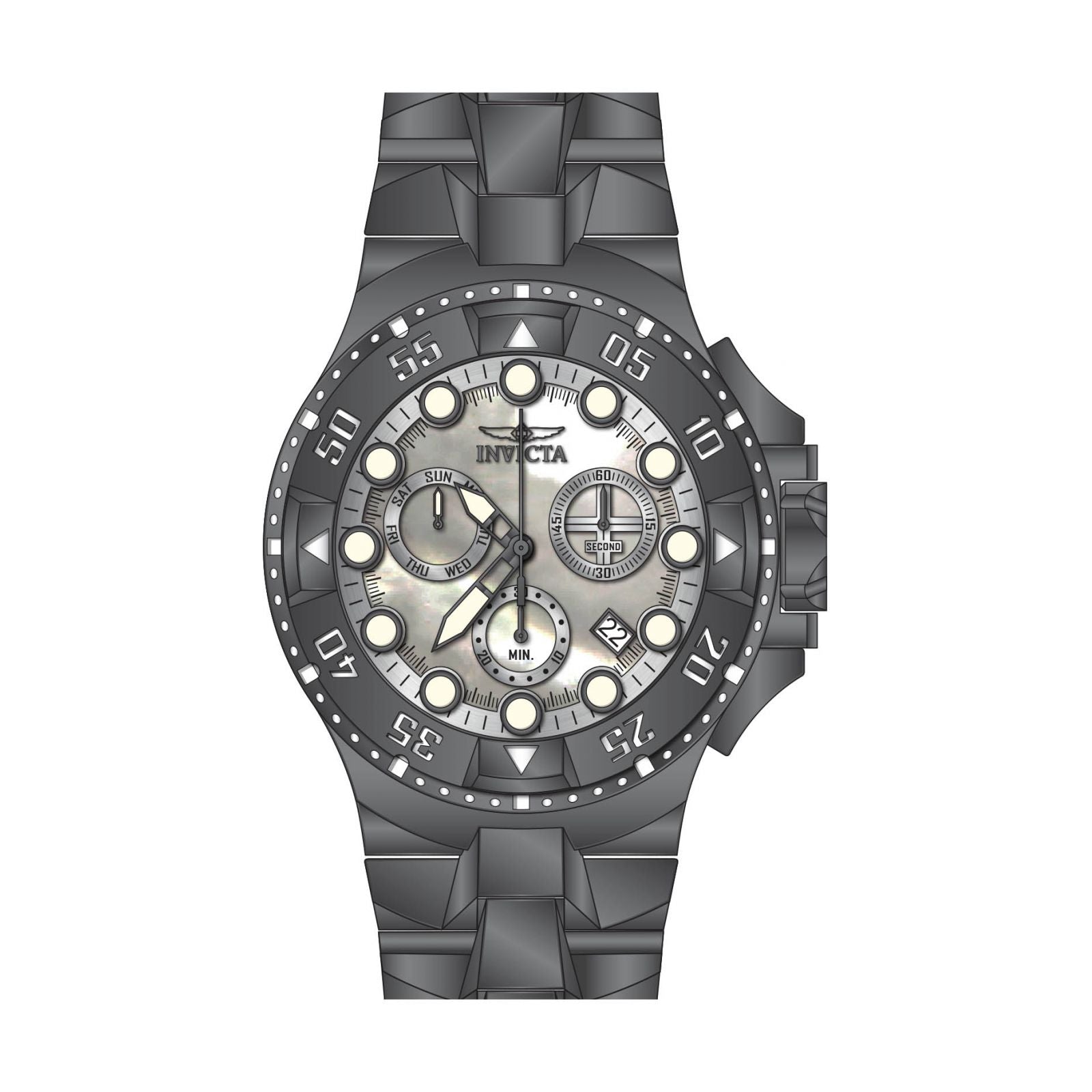 RELOJ  PARA HOMBRE INVICTA EXCURSION 34860 - PLATEADO