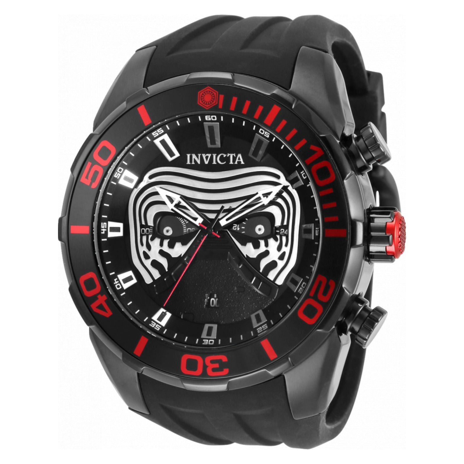 RELOJ KYLO REN PARA HOMBRE INVICTA STAR WARS 35044 - NEGRO