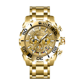 RELOJ C-3PO PARA HOMBRE INVICTA STAR WARS 35068 - ORO