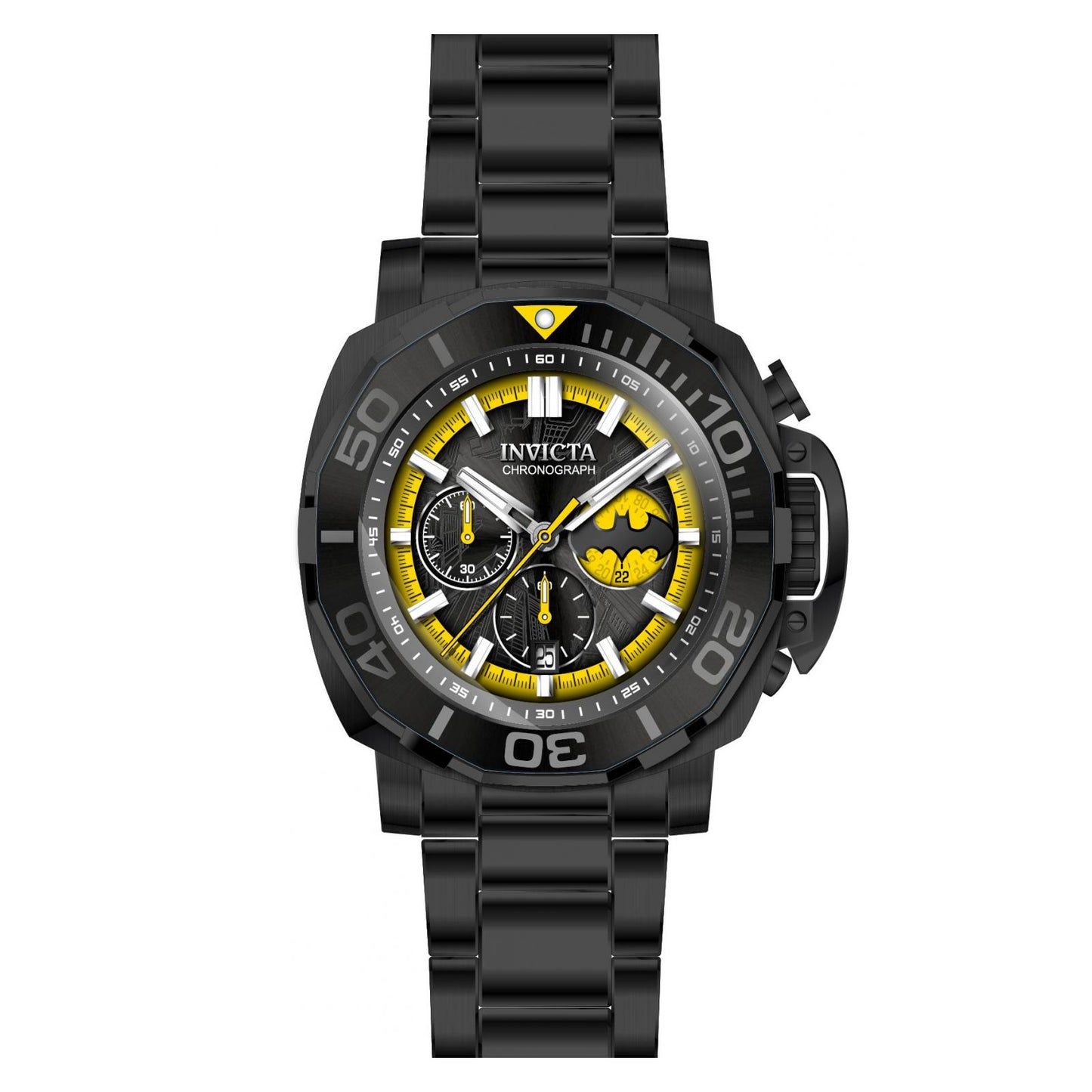 RELOJ BATMAN PARA HOMBRE INVICTA DC COMICS 35076 - NEGRO