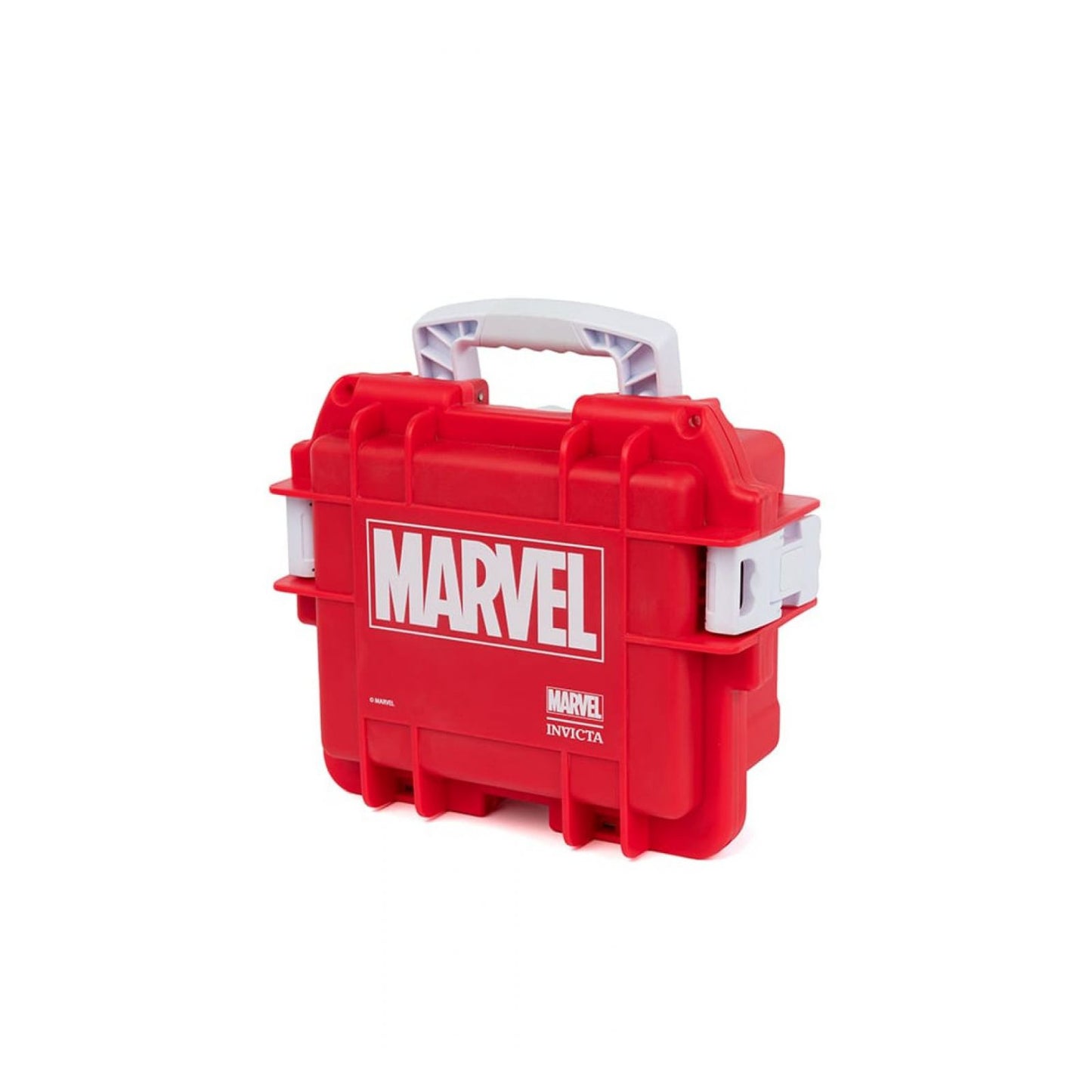 CAJA DE IMPACTO INVICTA MARVEL PARA 3 RELOJES - ROJA