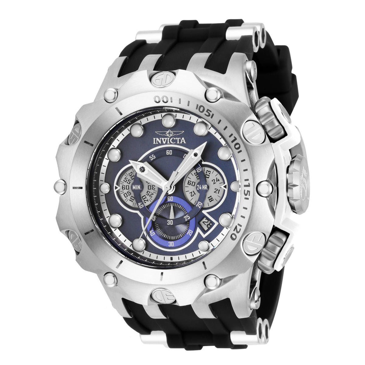 RELOJ DEPORTIVO PARA HOMBRE INVICTA VENOM 35105 - NEGRO, ACERO
