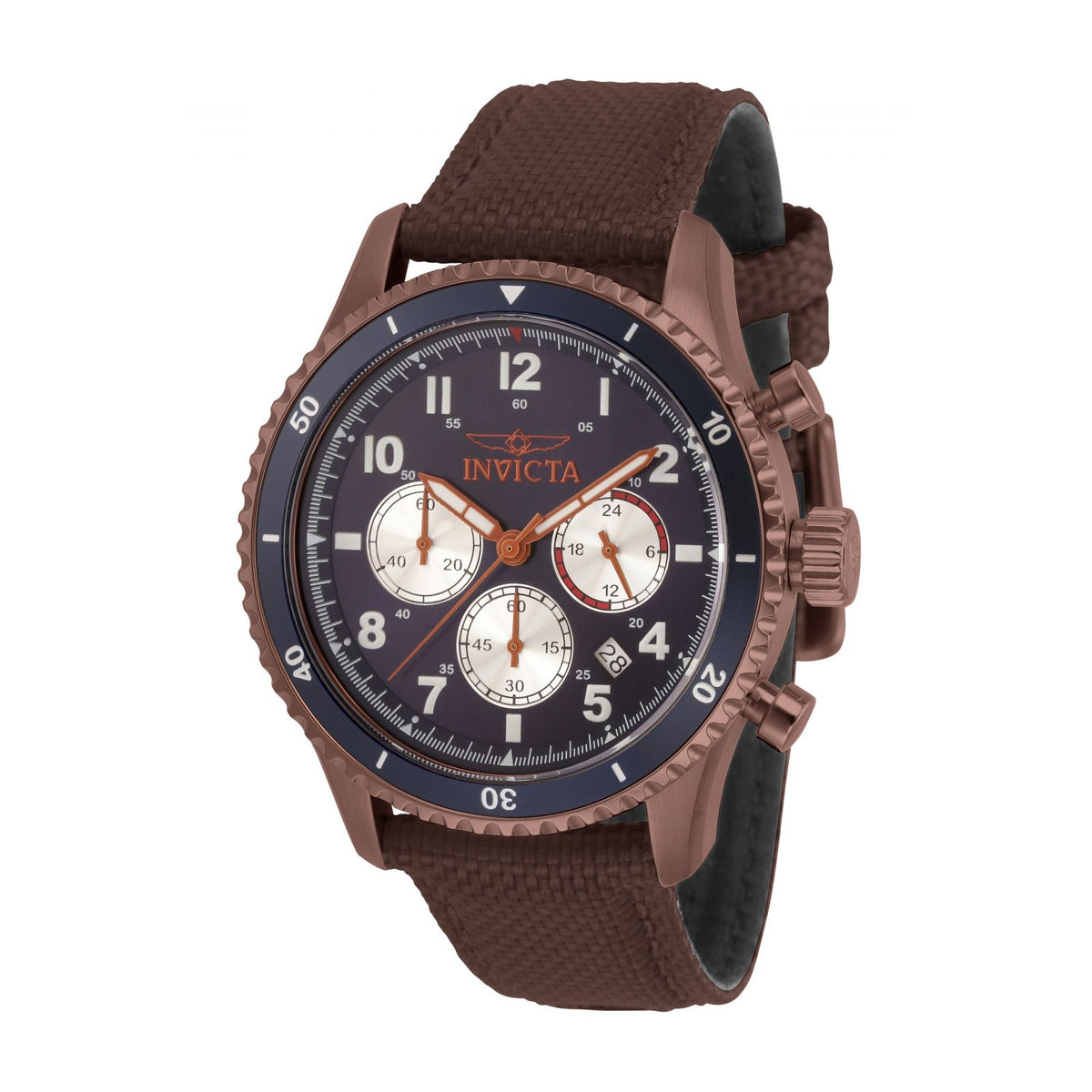 RELOJ  PARA HOMBRE INVICTA SPEEDWAY 35118 - MARRÓN