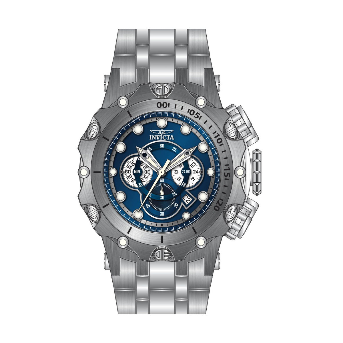 RELOJ  PARA HOMBRE INVICTA VENOM 35142 - ACERO