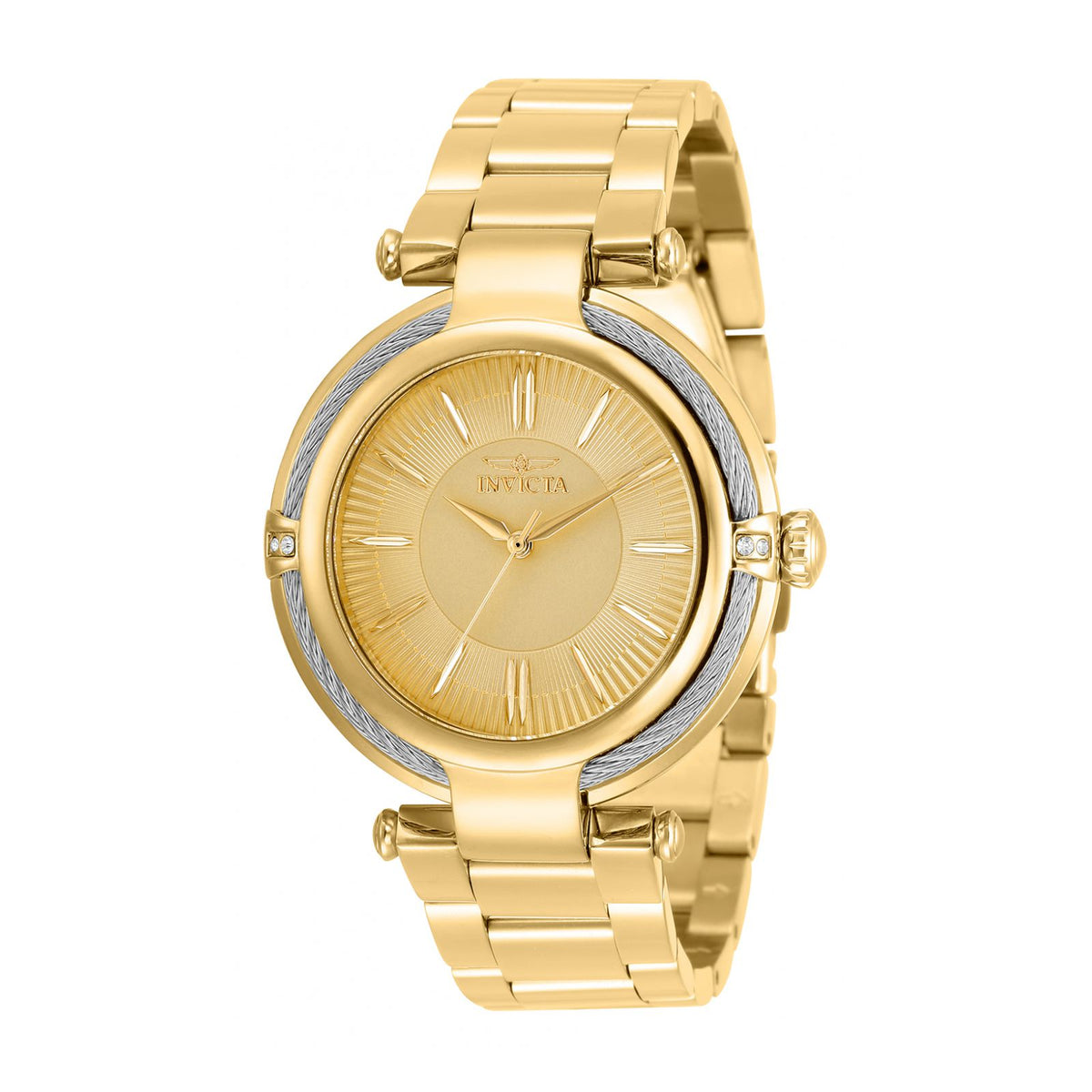 RELOJ  PARA MUJER INVICTA BOLT 35354 - DORADO