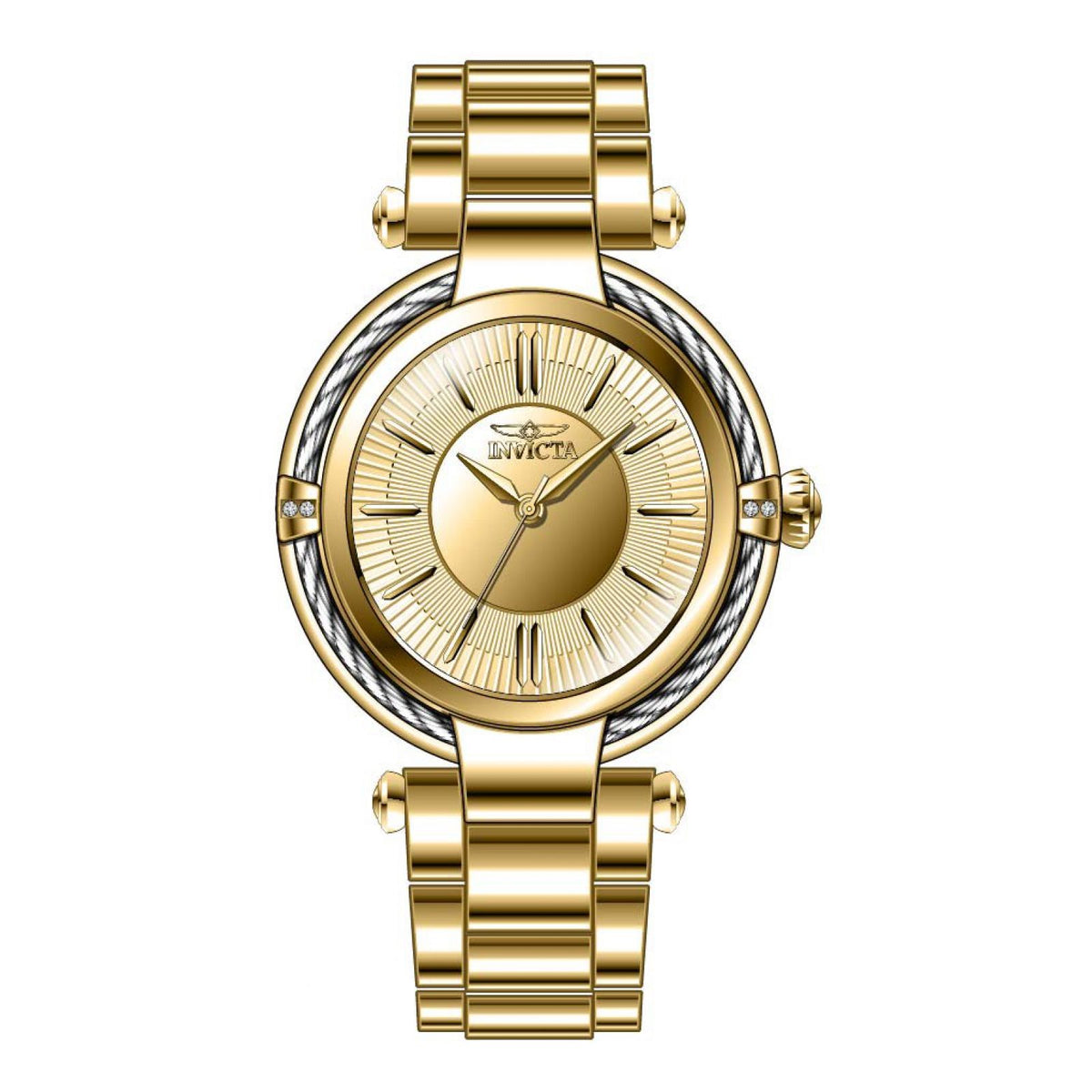 RELOJ  PARA MUJER INVICTA BOLT 35354 - DORADO