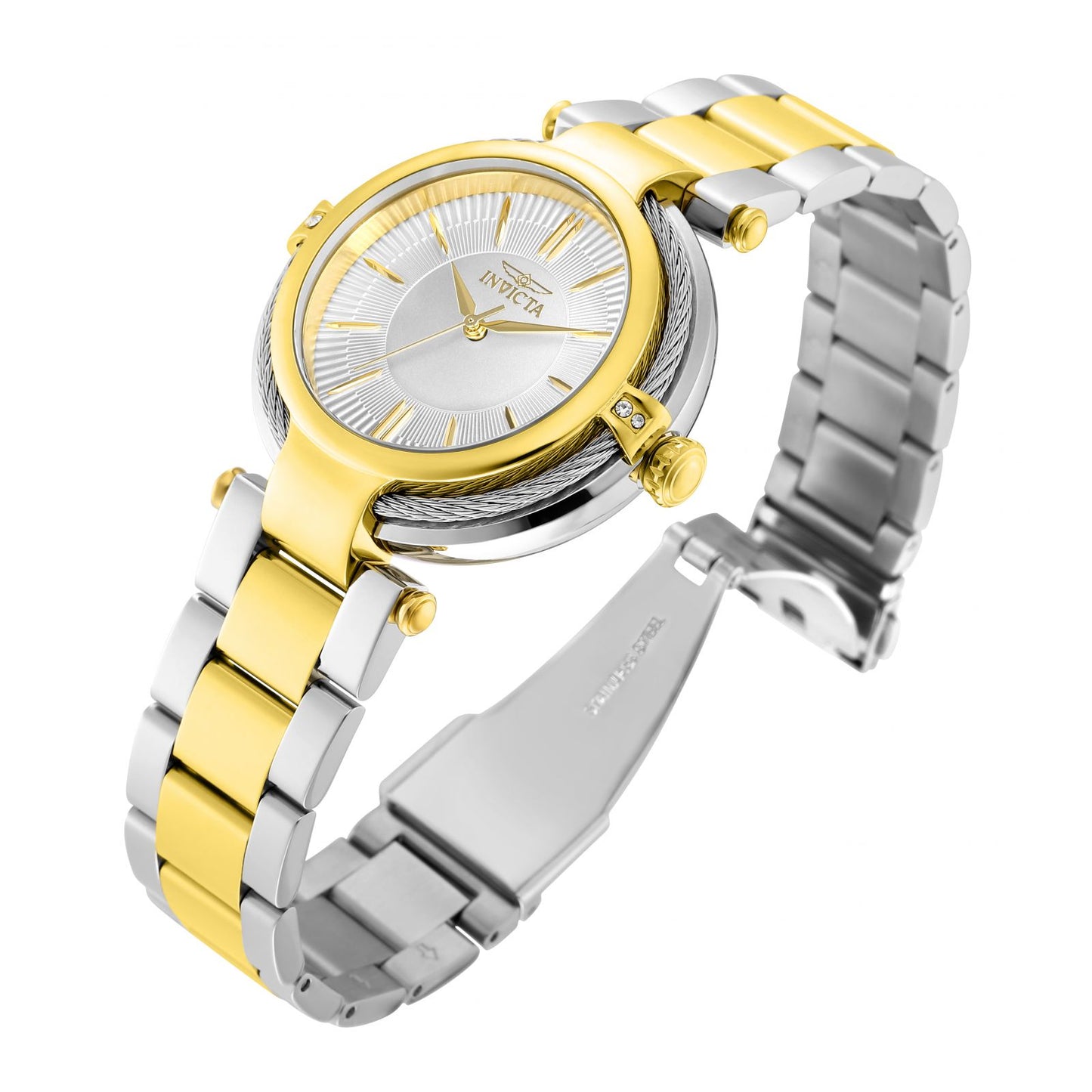 RELOJ  PARA MUJER INVICTA BOLT 35356 - ORO, ACERO
