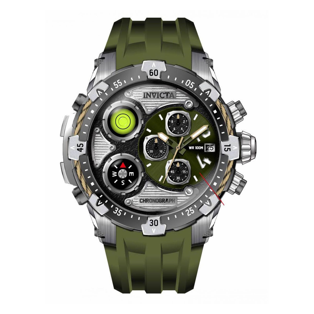 RELOJ DEPORTIVO PARA HOMBRE INVICTA COALITION FORCES 35469 - VERDE