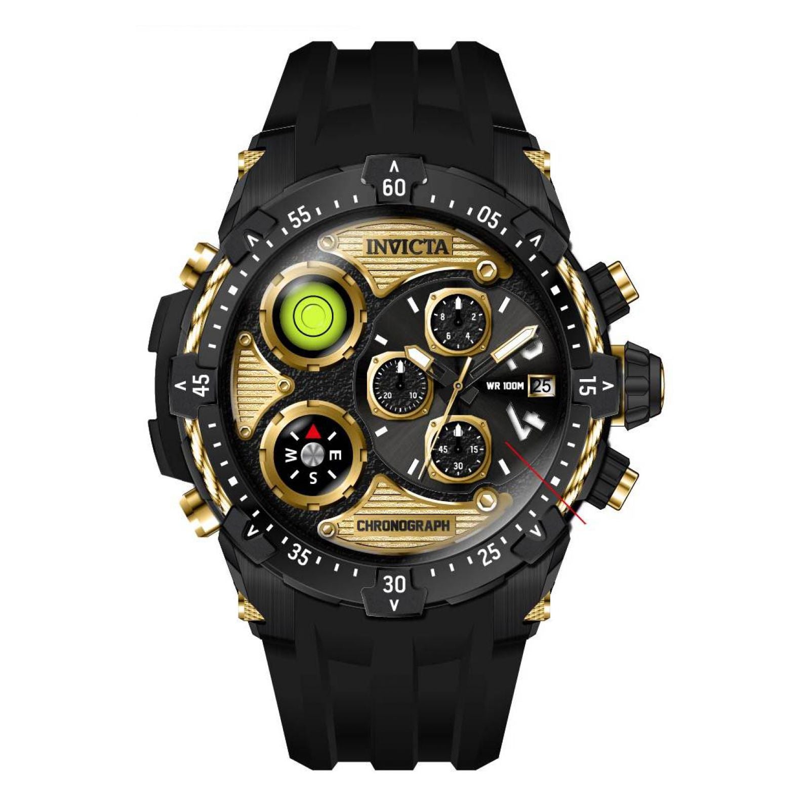 RELOJ DEPORTIVO PARA HOMBRE INVICTA COALITION FORCES 35472 - NEGRO