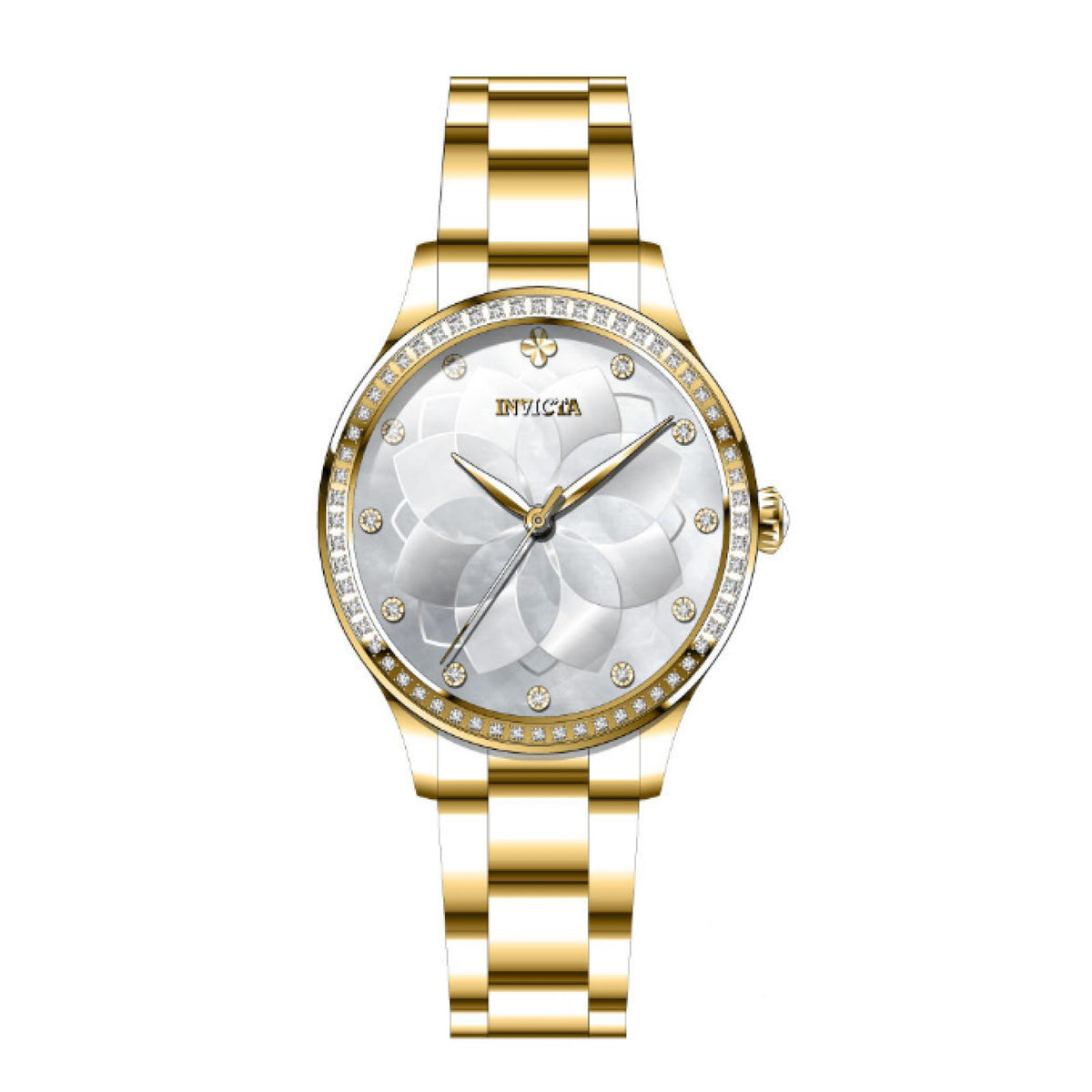 RELOJ  PARA MUJER INVICTA WILDFLOWER 35554 - BLANCO