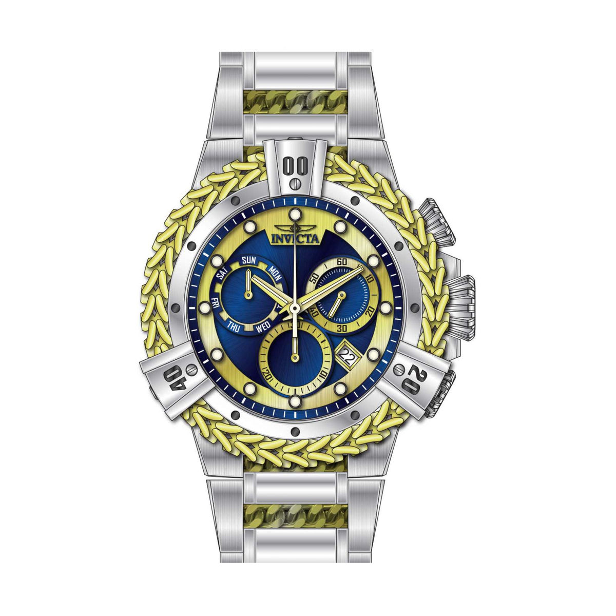 RELOJ  PARA HOMBRE INVICTA BOLT 35565 - PLATEADO