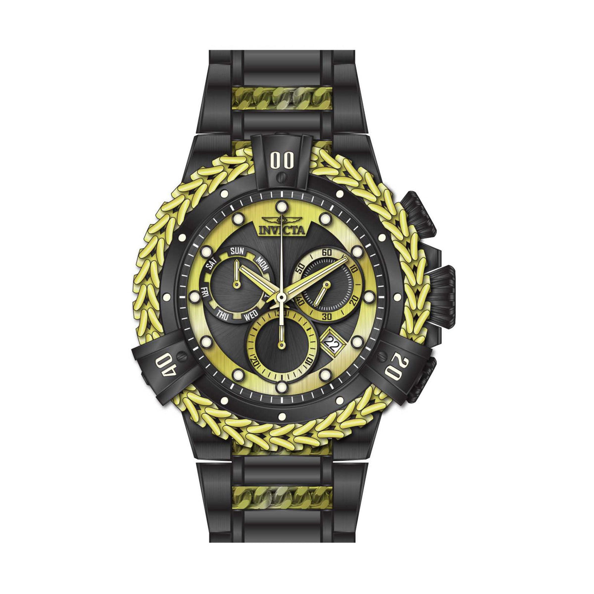RELOJ  PARA HOMBRE INVICTA BOLT 35569 - DORADO