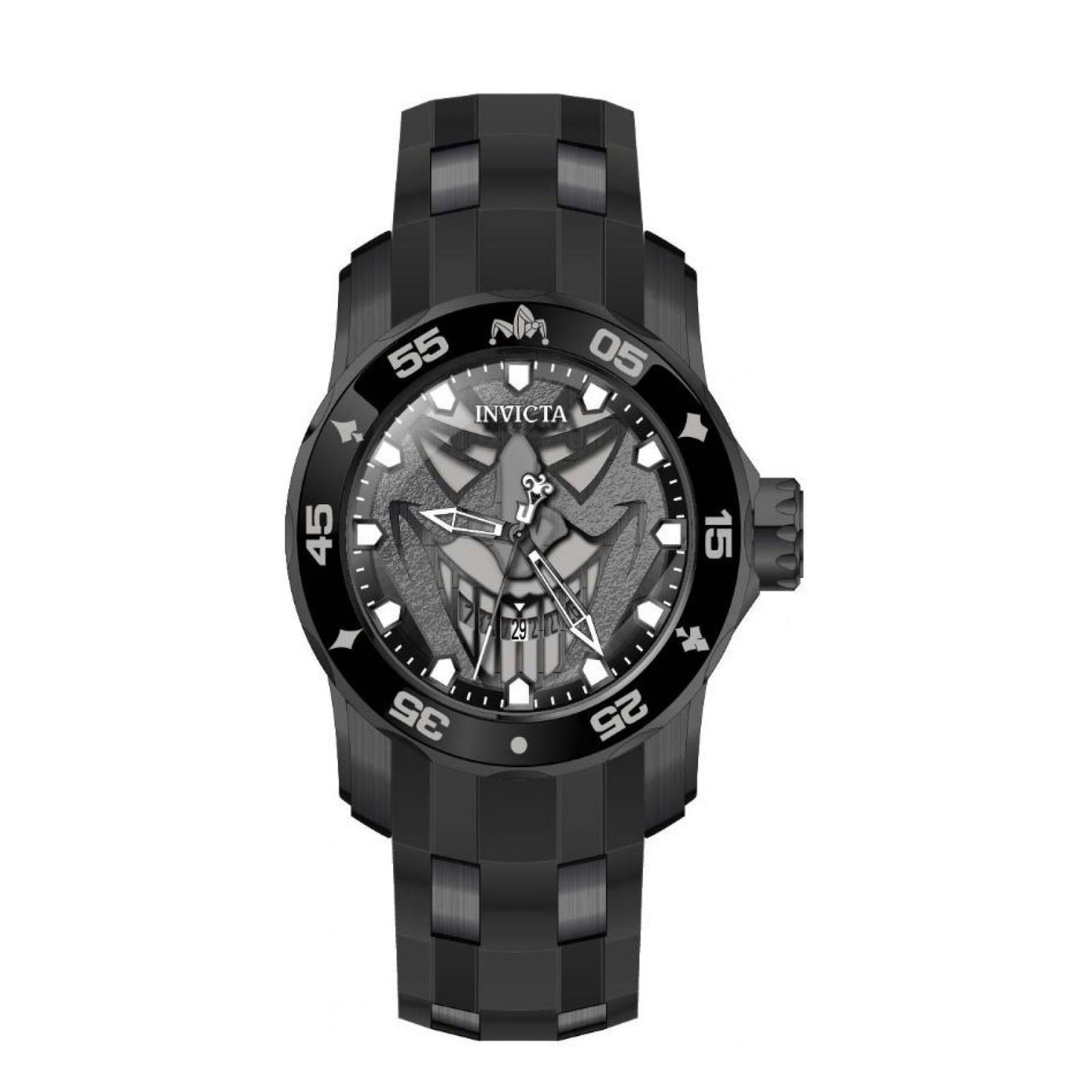 RELOJ BUFÓN PARA HOMBRE INVICTA DC COMICS 35612 - NEGRO