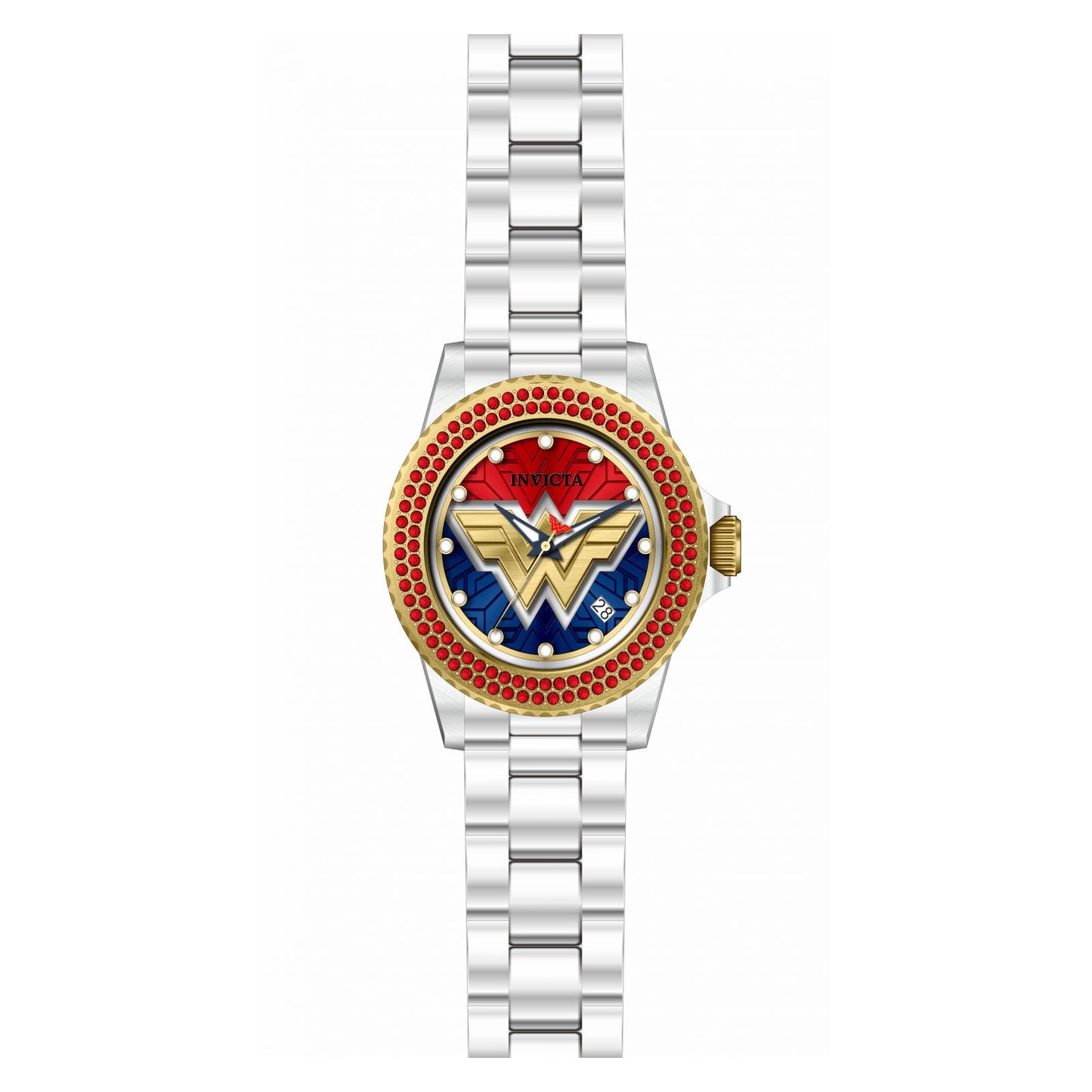 RELOJ MUJER MARAVILLA PARA MUJER INVICTA DC COMICS 35641 - PLATEADO