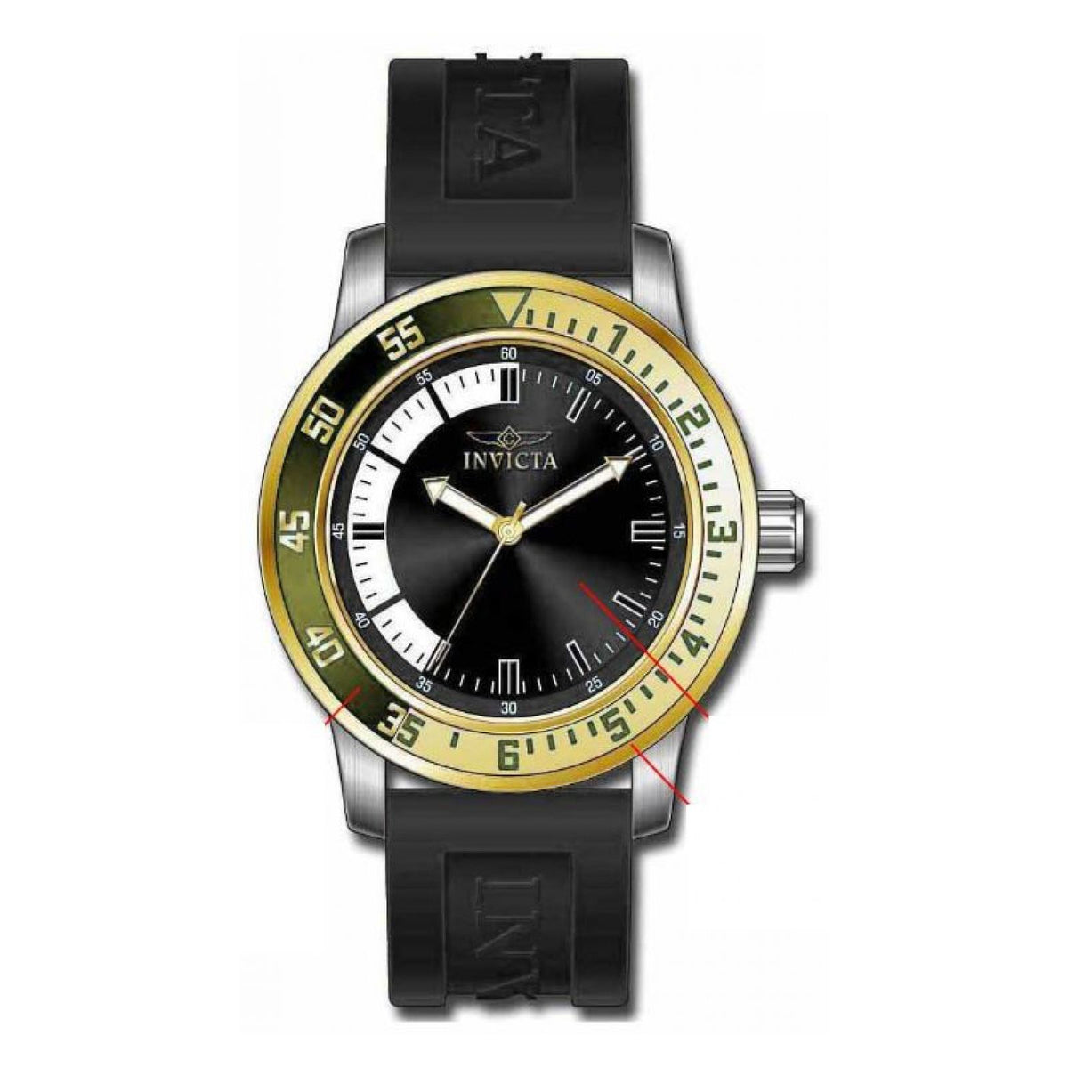 RELOJ CLÁSICO PARA HOMBRE INVICTA SPECIALTY 35682 - NEGRO