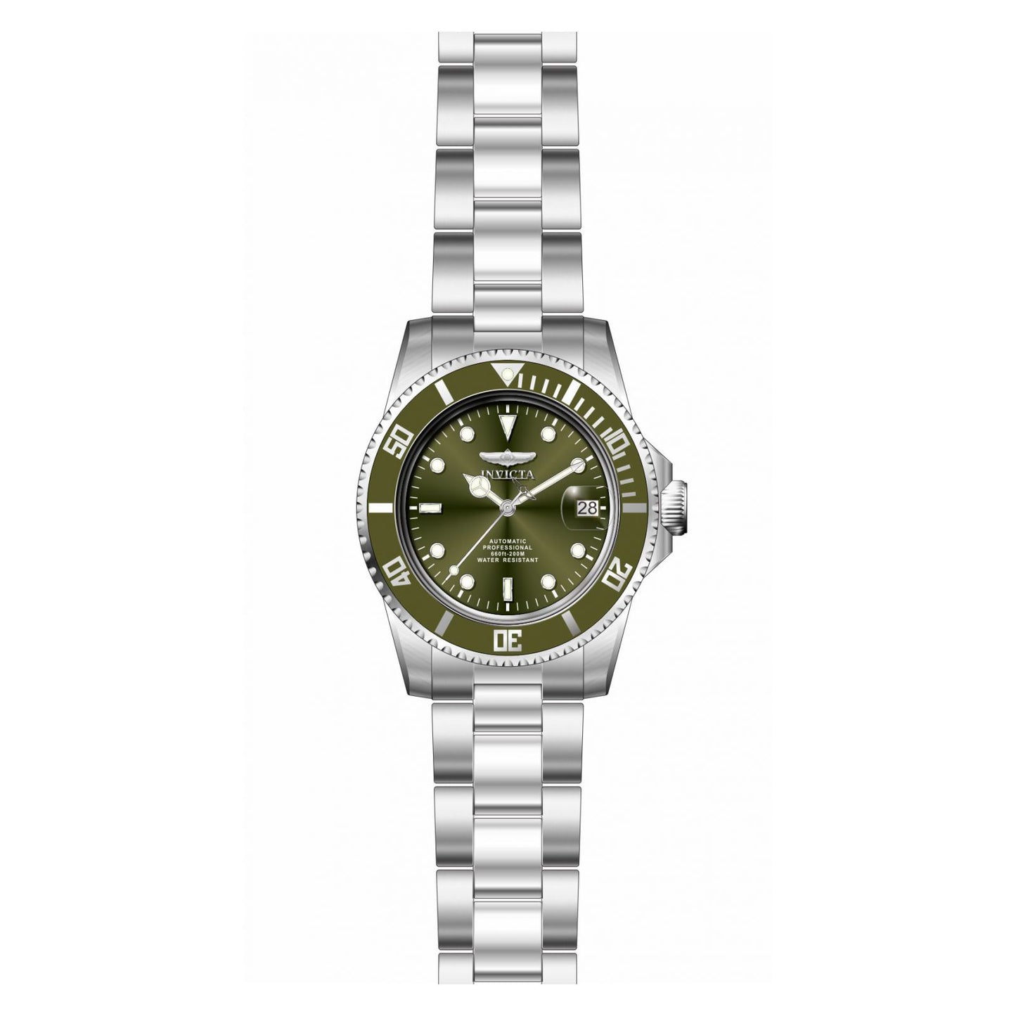 RELOJ  PARA HOMBRE INVICTA PRO DIVER 35690 - MILITAR VERDE