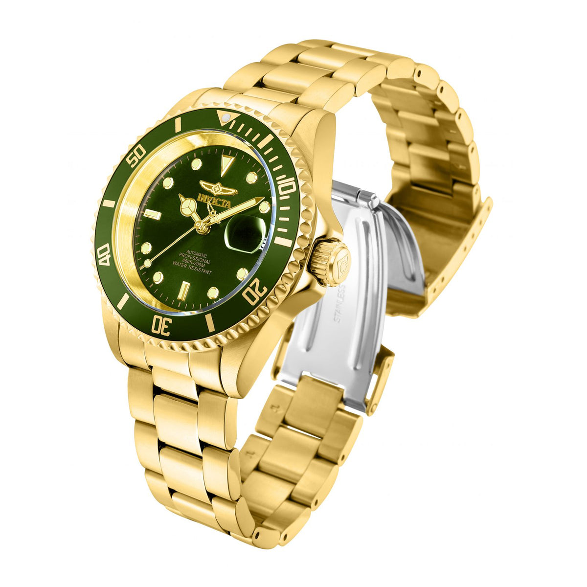 RELOJ  PARA HOMBRE INVICTA PRO DIVER 35698 - DORADO