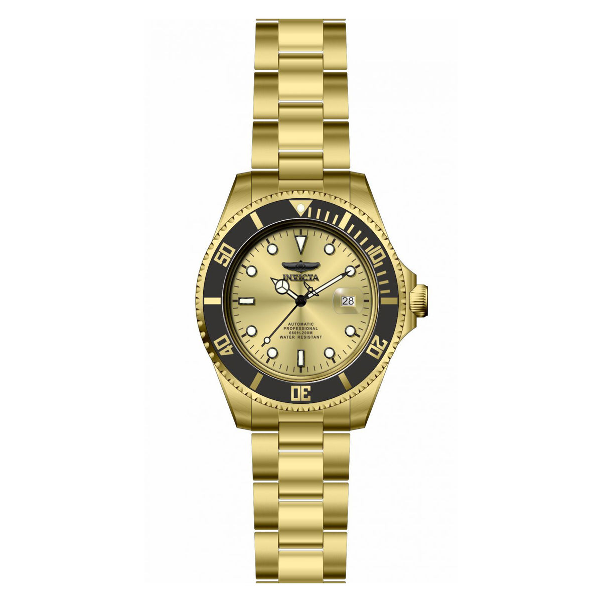 RELOJ  PARA HOMBRE INVICTA PRO DIVER 35723 - DORADO