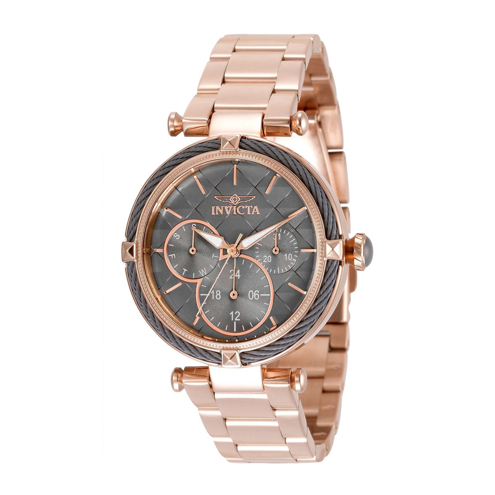 RELOJ  PARA MUJER INVICTA BOLT 35830 - ORO ROSA