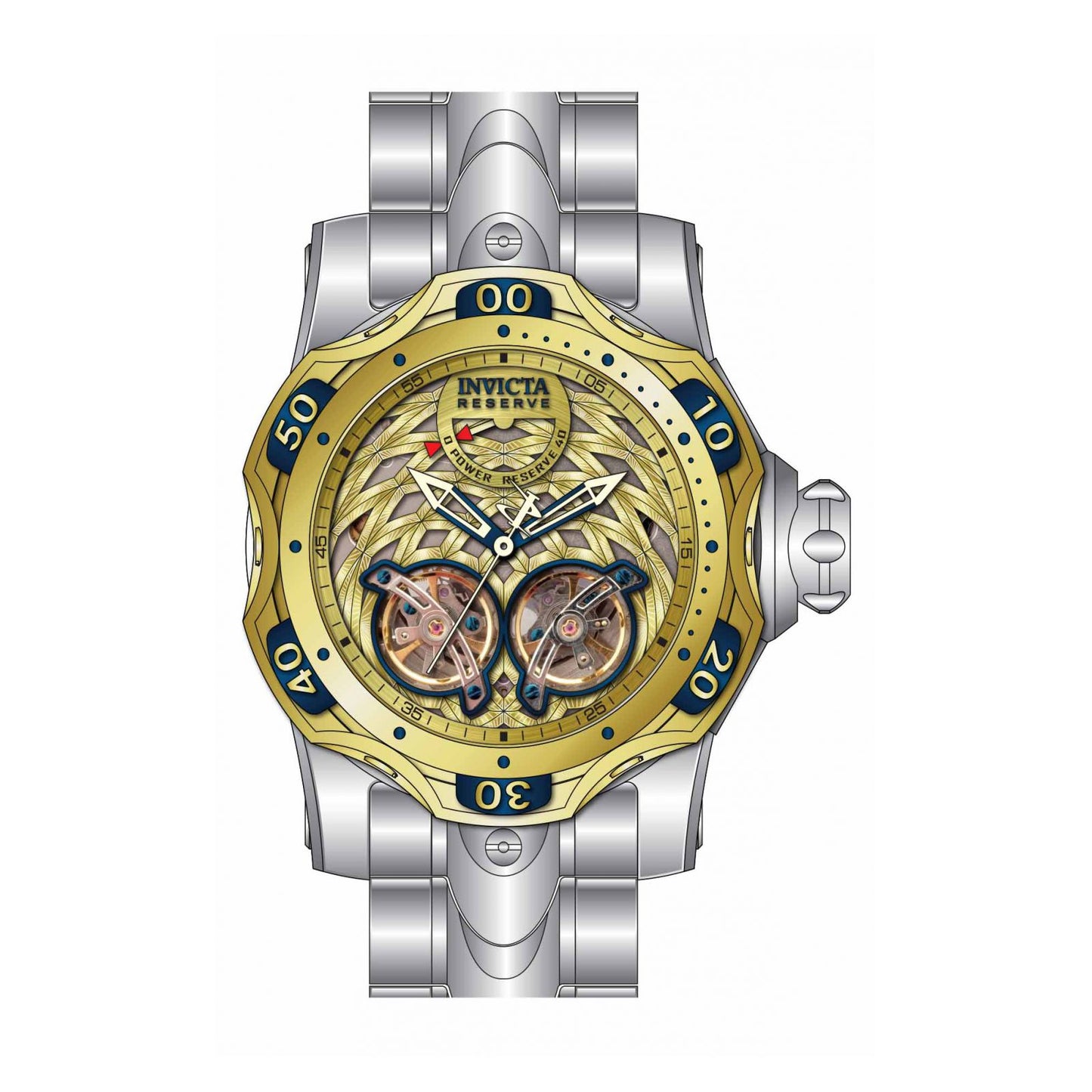 RELOJ  PARA HOMBRE INVICTA RESERVE 35985 - PLATEADO