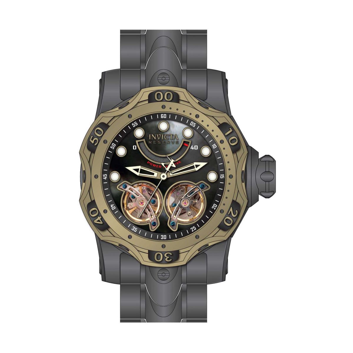RELOJ  PARA HOMBRE INVICTA RESERVE 35989 - GRIS