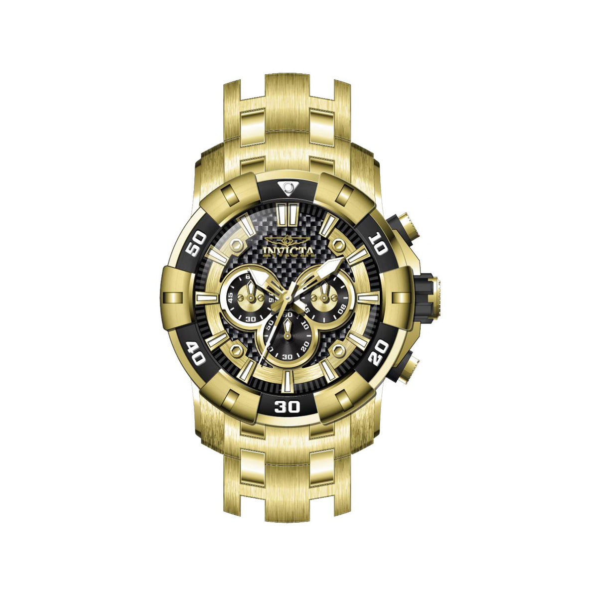 RELOJ  PARA HOMBRE INVICTA PRO DIVER 36046 - DORADO