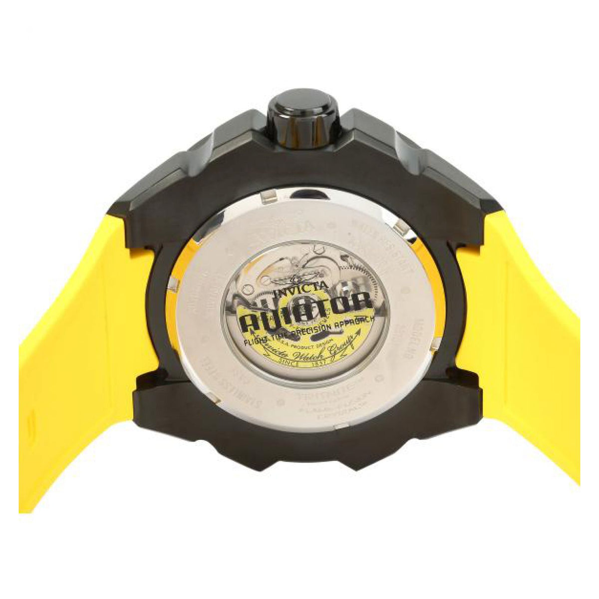 RELOJ DEPORTIVO PARA HOMBRE INVICTA AVIATOR 36101 - AMARILLO