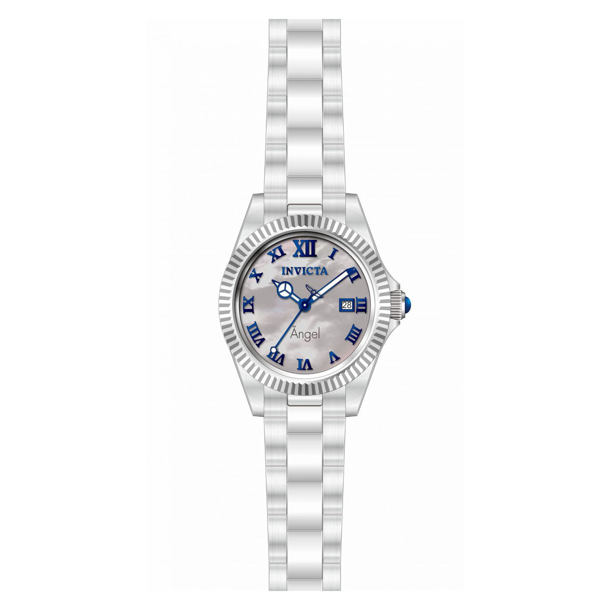 RELOJ  PARA MUJER INVICTA ANGEL 36057 - PLATEADO