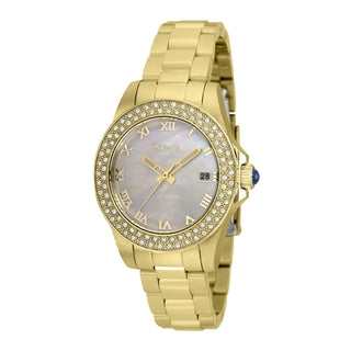 RELOJ  PARA MUJER INVICTA ANGEL 36073 - DORADO
