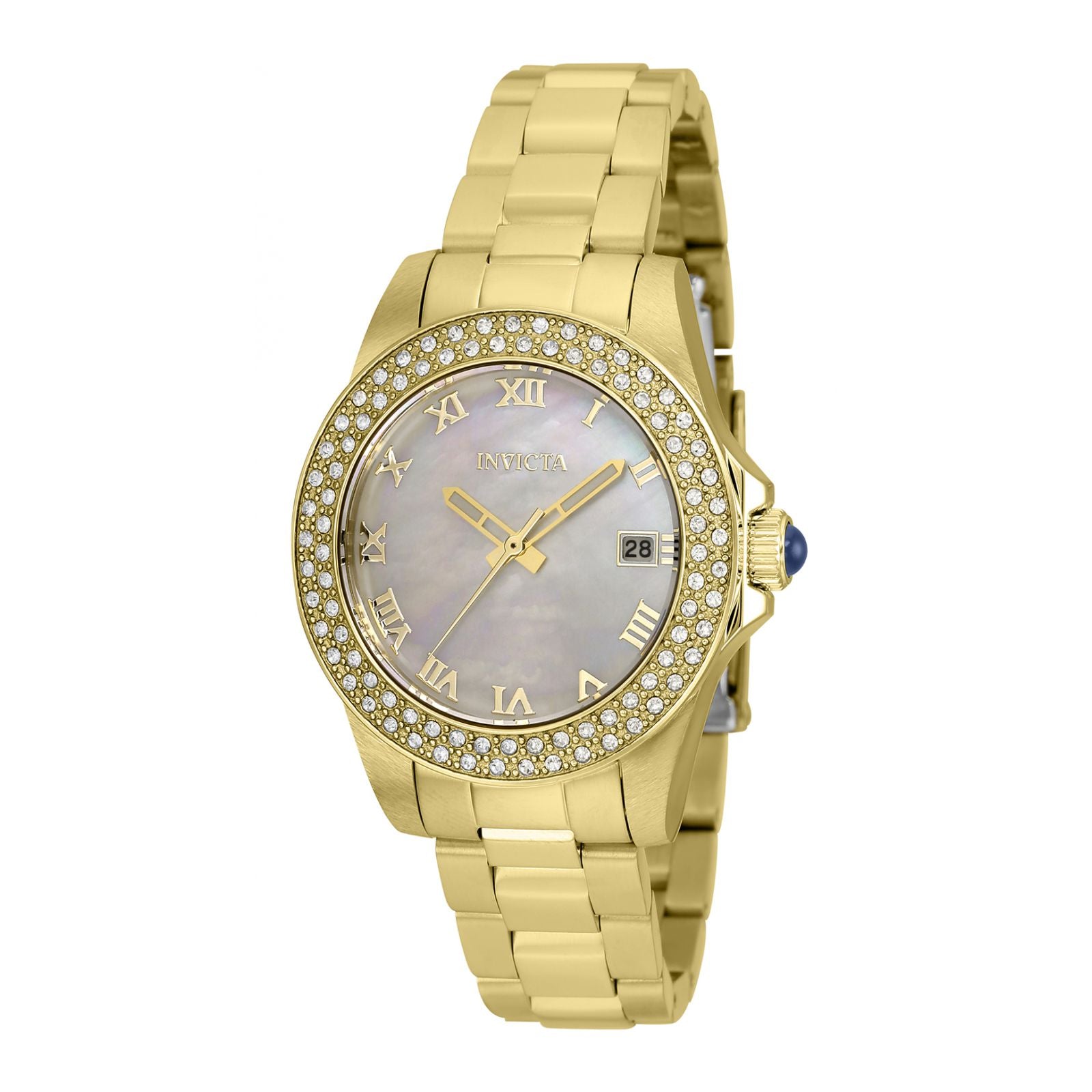 RELOJ  PARA MUJER INVICTA ANGEL 36073 - DORADO