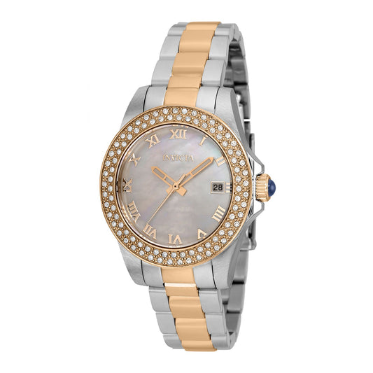 RELOJ  PARA MUJER INVICTA ANGEL 36076 - PLATEADO